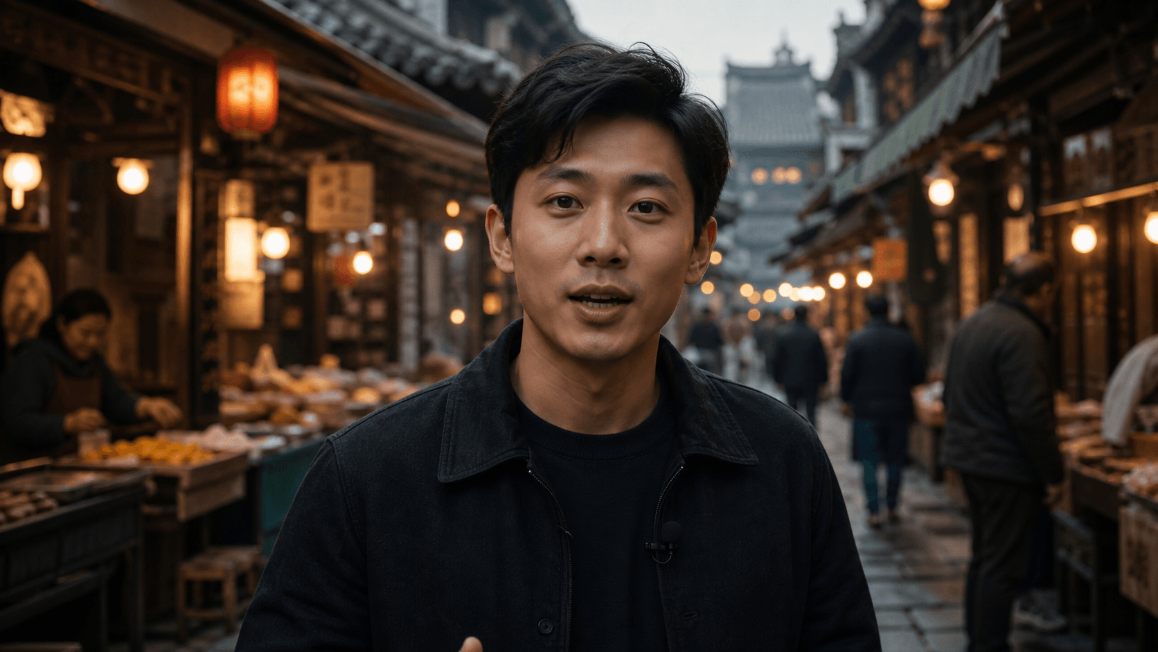 Chenjin video study: interactive subtitles over real footage